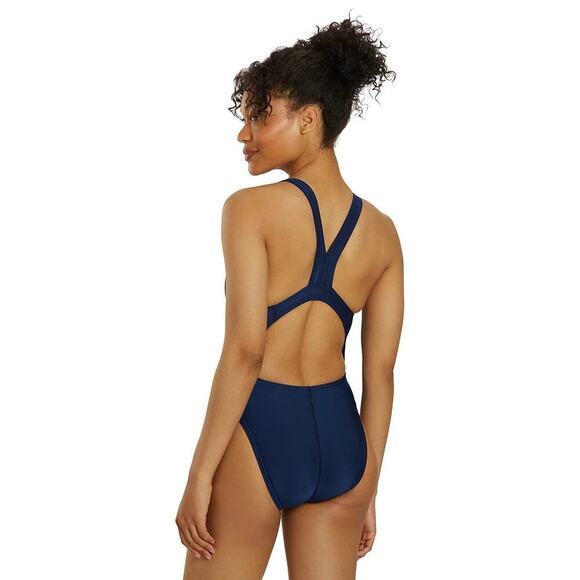 NEW Speedo Women's 8 Pro LT One Piece Swimsuit Navy Blue Size 34 - Picture 2 of 9